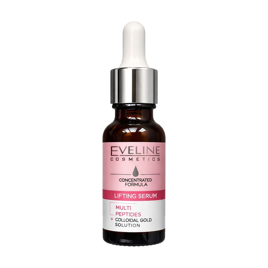 Ліфтинг-сиворотка для обличчя Eveline Cosmetics Lifting Serum Multi Peptides з мультипептидами, 30 мл